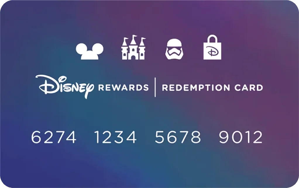 The Disney Rewards Redemption Card, a digital-first card