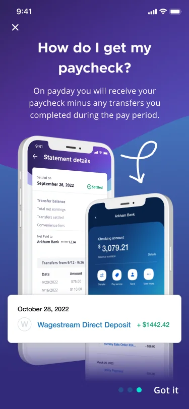 How do I get my paycheck? explainer