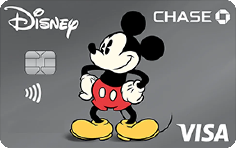The Disney Visa from Chase, with Mickey Mouse artwork